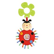 소리나는 유모차걸이 외출인형 딸랑이 아기유모차장난감 유아시설 유아, 1개