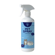 피랩 반려동물 탈취제 아쿠아프레시향 500ml x 6개
