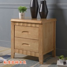 침대 옆 탁자 원목 심플하고 모던 기숙사 침실 무료 미니 침대 옆 탁자 경제적 컬렉션 설치, 옵션02, 01.전체 복장