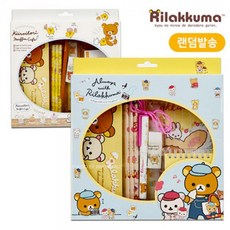 라라무역 / 리락쿠마 센스 문구세트 (랜덤), 본상품