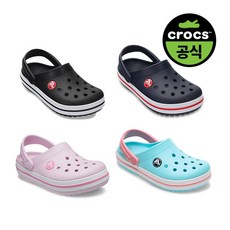 [간절기 할인]크록스 키즈 CROCBAND CLOG K 4종 택1 (24SKCL207006)남녀 공용