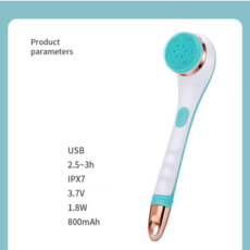 천연돈모플라스틱바디등샤워브러쉬