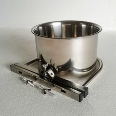 스텐 사료 그릇 케이지 걸이 행거 물통 반려견 고양이, 4. 행잉버킷중형-직경20CM, 1개, 4. 행잉버킷중형-직경20CM