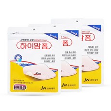 JW중외제약 하이맘 폼 2mm(10cm x10cm x1매입), 3개