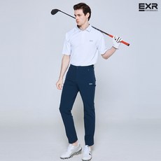 [EXR] 남성 히든 밴드 스판 팬츠 네이비