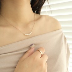 미니흑진주반지