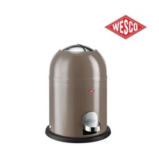 웨스코 Wesco 싱글마스터 휴지통 미니멀 9L 웜그레이 독일배송, 아몬드, 1개