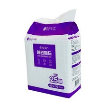 앤디 60X70cm25매x6 박스판매맑은하루 애견패드 대형 EA604195ea mpl*0151oM, 1, 25개 - 배변패드판매