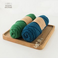 DIY 마크라메 재료 마크라메실 태피스트리 위빙실 3mm 13컬러, 3.핑크