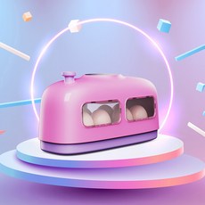 Neirny 열차 부화기 8란 병아리 오리 메추리 앵무새 조류 가정용 부화기, 핑크 8란, 1개