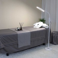 LED 반영구 스탠드 속눈썹 램프 피부관리 뷰티 조명, 상세페이지 참고, 블랙18W 터치디밍