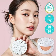 톤핏선 파데프리 비건 핑베 톤업 테라조쿠션 SPF50+ PA++++, 12g, 1개