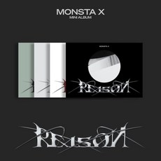 [CD] 몬스타엑스 (MONSTA X) - 미니앨범 12집 : REASON [4종 중 1종 랜덤 발송] : *[종료] 초도 구성품 종료