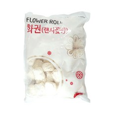 랜시 화권 1.5kg 꽃빵/고추잡채 튀김 기름/굴소스/화궈/냉동 간편조리딤섬, 단일상품