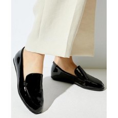 Fitflop 레나로퍼올블랙 패턴트 여성 FFSO0F102BK