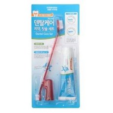 GT 플레이-독 애완동물 덴탈케어 치약 칫솔세트, 1g, 1개