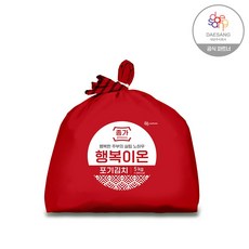 종가집 갓담근 행복이온 포기김치 5kg