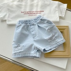 미니달콩 유아동 블랙빈 기획 청반바지