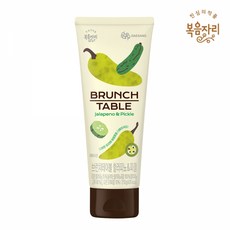 복음자리 브런치 테이블 할라피뇨 & 피클, 210g, 2개