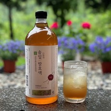 솔잎 발효액 자연 숙성 1000ml 3년 효소 발효 솔잎청 엑기스 원액