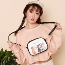 퍼스트네임 초등학생 키즈가방 어린이크로스백 여아핸드백 유아손가방 미니사각 숄더백