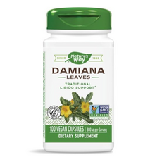 네이쳐스웨이 다미아나 잎 400mg 베지테리안 캡슐, 3개, 100정