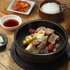 천하일미 홍석천 이원일 뼈없는 갈비탕, 700g, 4개