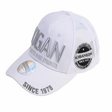 [KIGANISM] 기간이즘 2019-2020 토너먼트 메쉬캡 모자 (색상5종), 화이트+실버