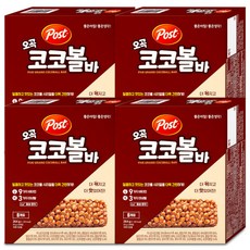 포스트 오곡코코볼바 264gx4, 4개, 264g