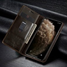 브랜드없음 아이폰XR 레트로 카드 지갑 다이어리 케이스, 1개, 아이폰XR:레드
