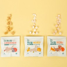 펫시밀 강아지 동결건조 고양이 간식 트릿 맛보기 5g, 소프트연어트릿, 1개 - 펫시밀펫시밀북어트릿