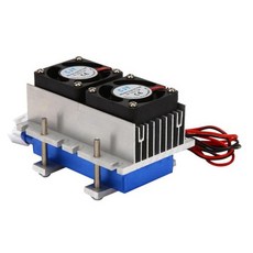 144W 열전 펠티어 냉동 쿨러 12V 반도체 에어컨 냉각 시스템 DIY 키트, [01] 베이지색, 01 베이지색
