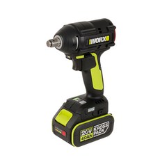 웍스 WORX 20V 4.0Ah 2배터리 브러쉬리스타입 충전 임팩렌치 WU279, WU279(4.0Ah 배터리 2팩세트)