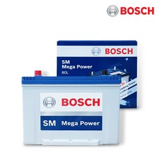 보쉬 메가파워 밧데리 자동차 배터리 차량용품, 보쉬 메가 파워 SM 칼슘 배터리, 100L