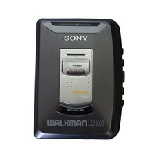 [미국] SONY Walkman WM-FX171 AM/FM Radio Cassette Player Portable Anti Rolling Mega Bass Portable Head, 단일상품