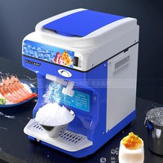 업소용 고속 얼음 빙수기 스무디기계 눈꽃 빙수기계 팥빙수기계 빙삭기, 2.3L 흰색 모델 200KG H 빙수 용량