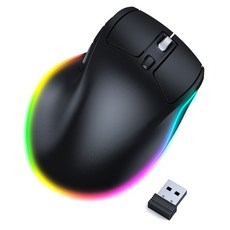 무선 버티컬마우스 게이밍마우스 레이저바이퍼 애플 v2pro 무소음 g705 오로치v2, 검은 쥐