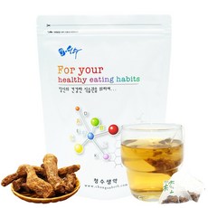 국산 볶은 둥굴레차 삼각티백 둥굴레 옥죽 황정, 1.5g, 50개입, 2개