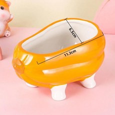 애완동물 하우스 햄스터 케이지 집 둥지 세라믹 기니피그 샵 할로윈 장식, 1개, 3. C