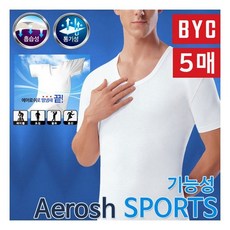 [BYC] 남 에어로쉬 반팔런닝 5매