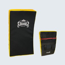 스칸다 파워쉴드(중) 킥복싱 복싱 미트 [SD-20-004], 블랙
