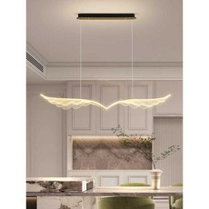 천사날개 펜던트 조명 램프 LED 고급 식탁 장식 식탁등 인테리어, 1개, 골드 (D타입) 56cm-LED