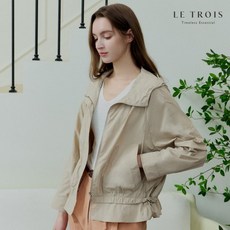 [KT알파쇼핑][LE TROIS] 24SS 이보영의 르투아 후드 경량점퍼 - 르투아