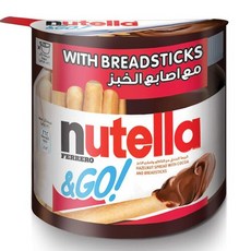 Nutella 누텔라 앤 고 브레드 스틱 52g 할로윈 과자 And Go, 1개