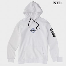 NII NII 공용 고주파 그래픽 기모 후드_NNUAMUW8541_X6C9