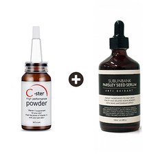 레츠큐어 비타민C파우더15g+수분뱅크파슬리씨드세럼100ml, 1set