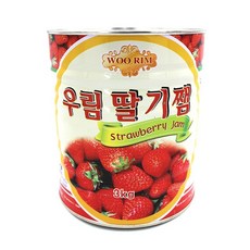 우림 딸기쨈 3kg, 4개