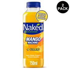 Naked Mango Machine Smoothie 네이키드 망고 머신 스무디 에너지 음료 750ml X 2팩, 1개