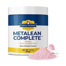 Simple Promise 약속 메타린 컴플리트 체중 보조제 분말 정상 콜레스테롤 수치, 1개, 214g