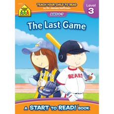 (영문도서) School Zone the Last Game - A Level 3 Start to Read! Book Paperback, English, 9780887432682